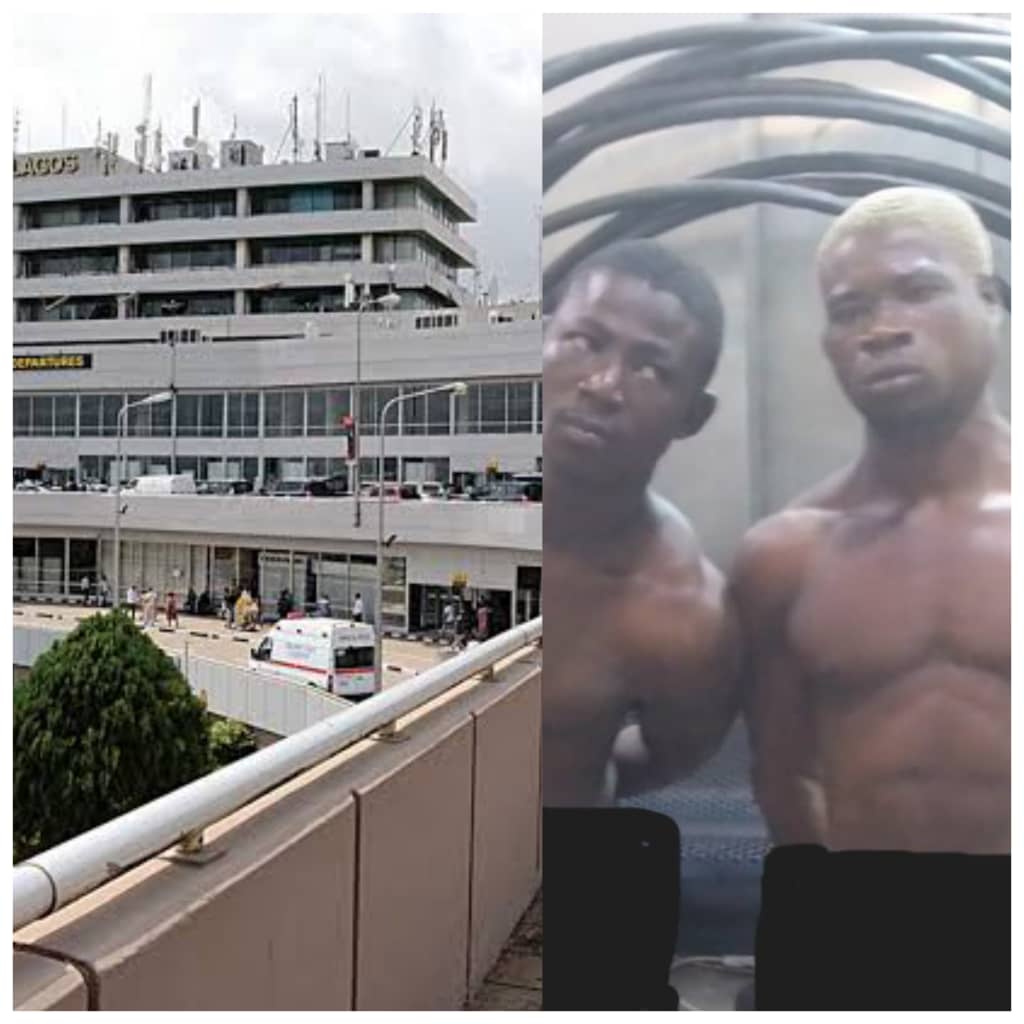 Just In: Another Set of Suspected Electric Cable Thieves Arrested at Lagos Airport