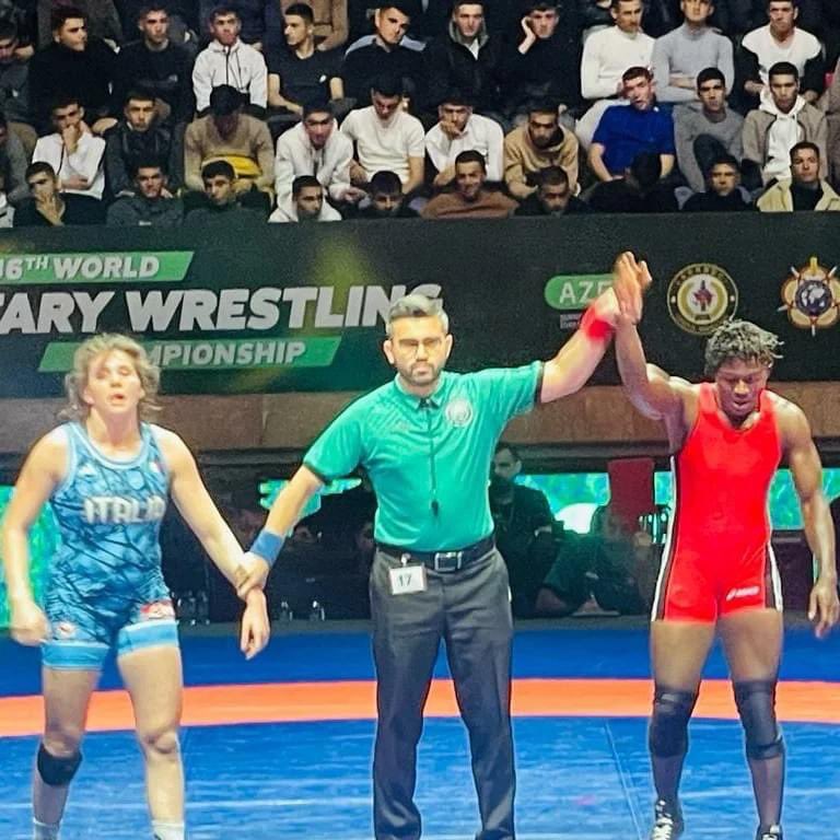 Nigerian Military Wrestlers Shines at World Stage, Clinches Gold, Silver