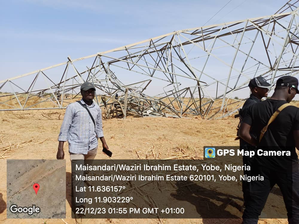 Vandals Bring Down Power Transmission Tower, As Power Minister Urge Communities to Protect Facilities, Legislation Coming to Protect Assets