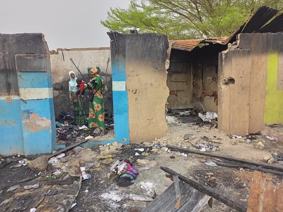 Oyo: Hon Afeez-Adio Empathises with Victims of Amuloko, Ire-Akari Fire Outbreak in Ona-Ara, Oluyole LGs