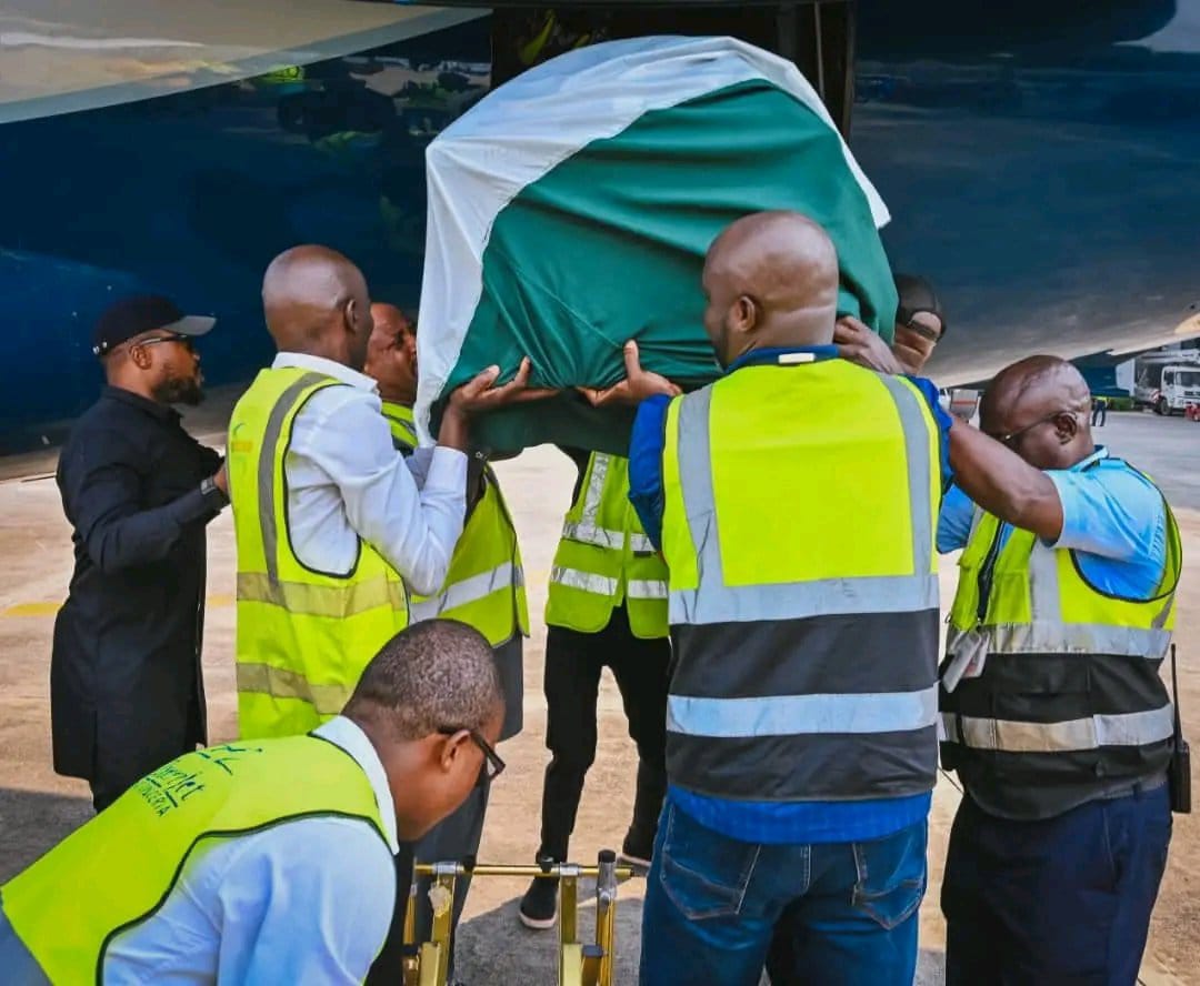 Ondo: Late Rotimi Akeredolu’s Remain Arrives Nigeria