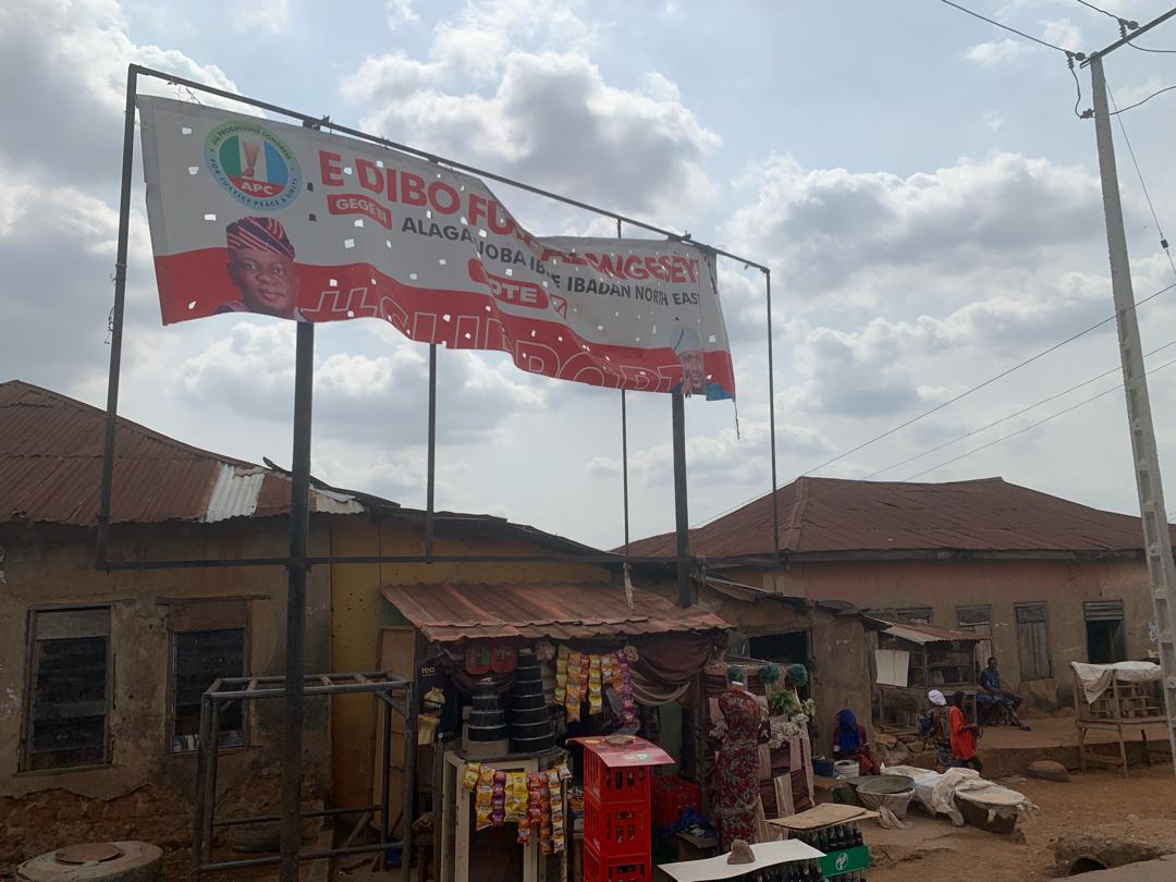 Oyo: APC Chairmanship Candidate in Ibadan North East LG, Alonge Decries Destruction of Campaign Billboards