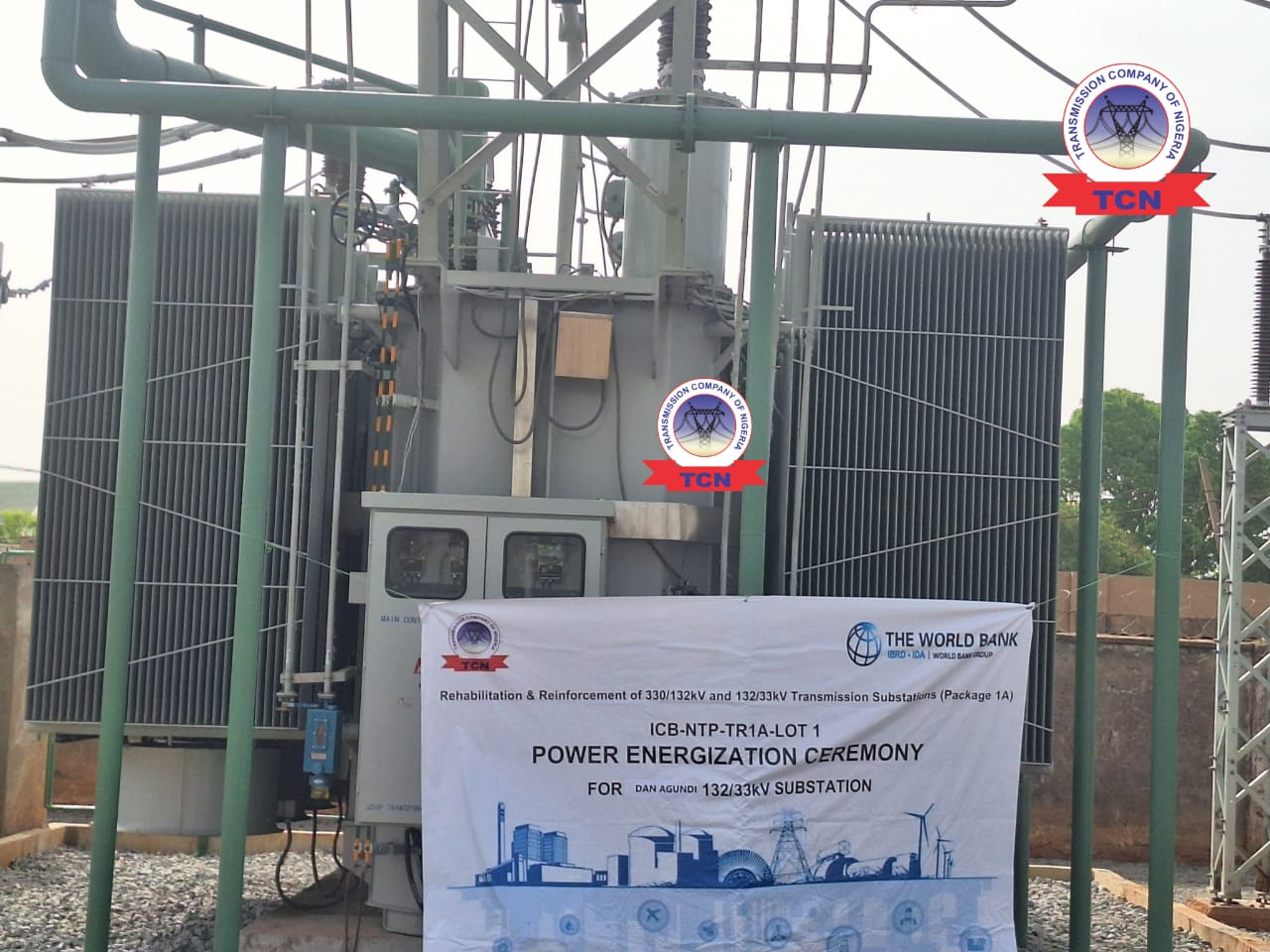 Kano: TCN Commissions 100MVA Power Transformer in Dan Agundi 132/33kV Transmission Substation