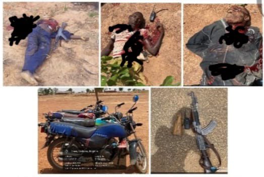 Kaduna: Army Troops Ambush, Neutralise Terrorists on Transit to Fix Motorbikes, Recover Arms