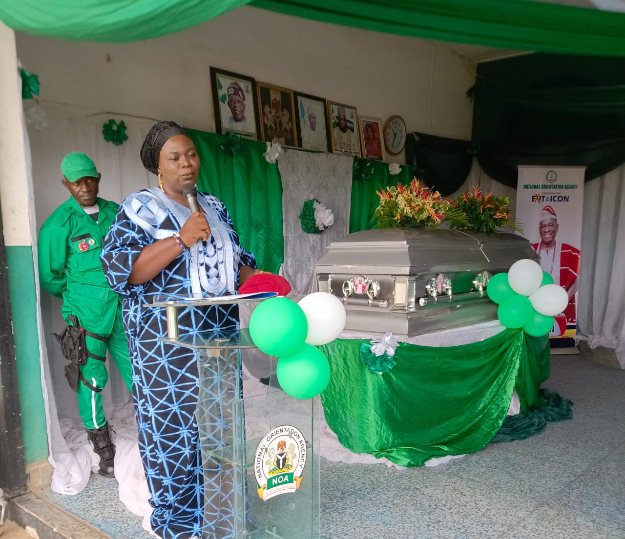Oyo: Encomiums as NOA Directorate Gives Former Director, Omowon a Befitting Lying-in-State