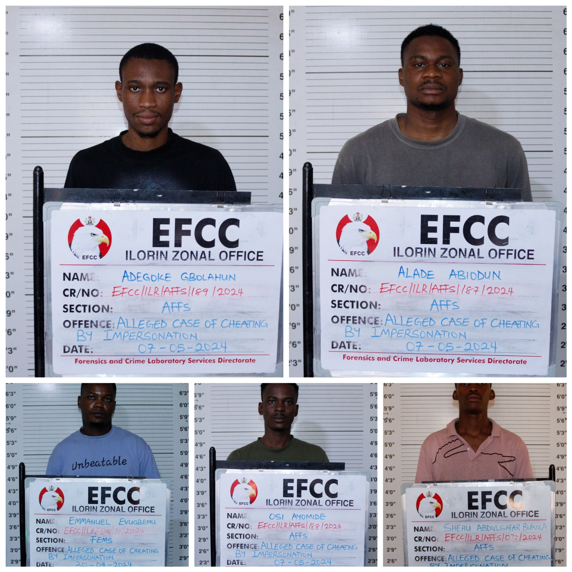 Kwara: High Court Convicts 10 Fraudsters for Various Internet Related Offences
