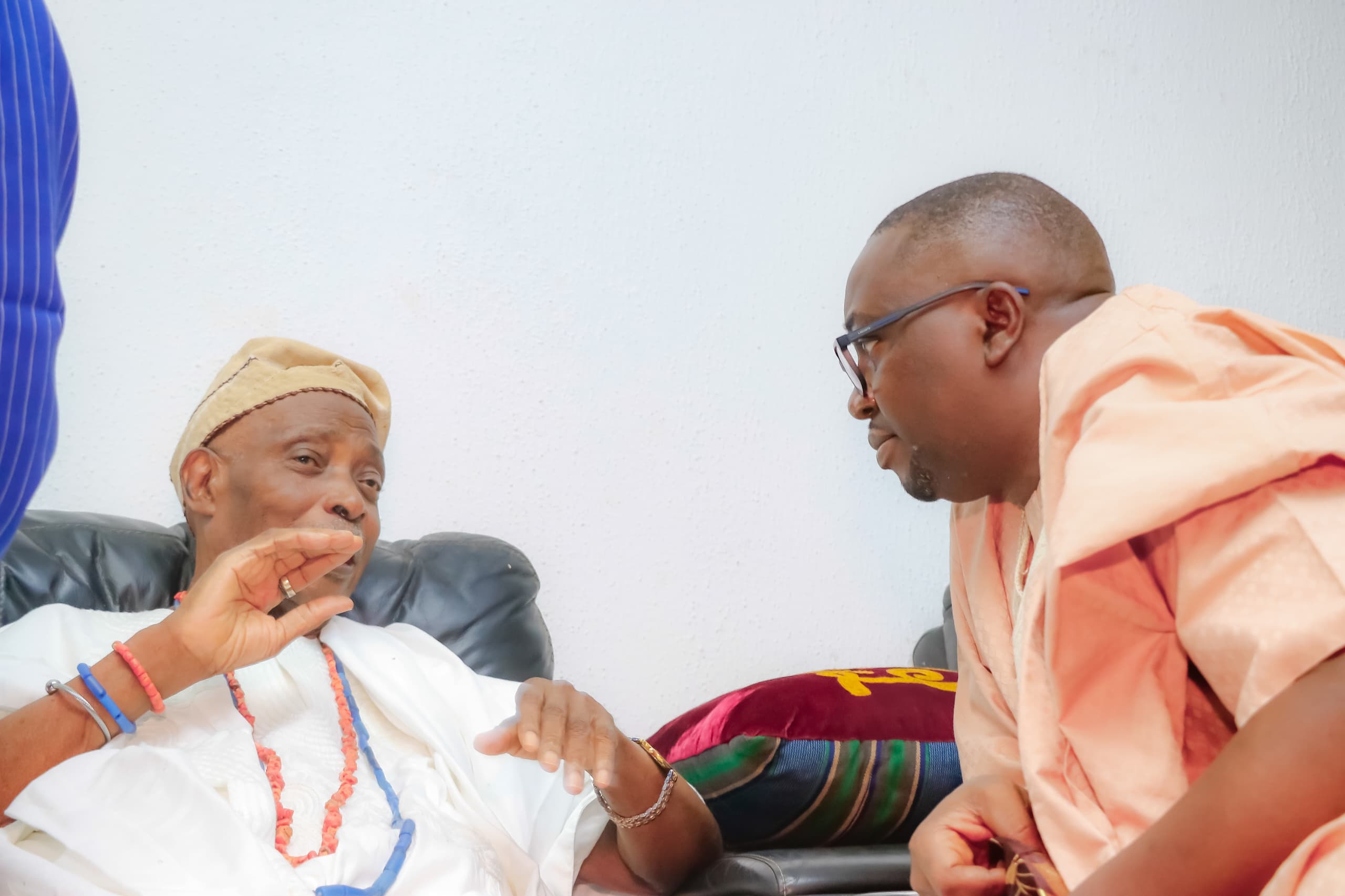Minister of Power Adelabu Visits Olubadan Designate, Oba Rashidi Ladoja, Affirms President Tinubu Availability for Sept Coronation