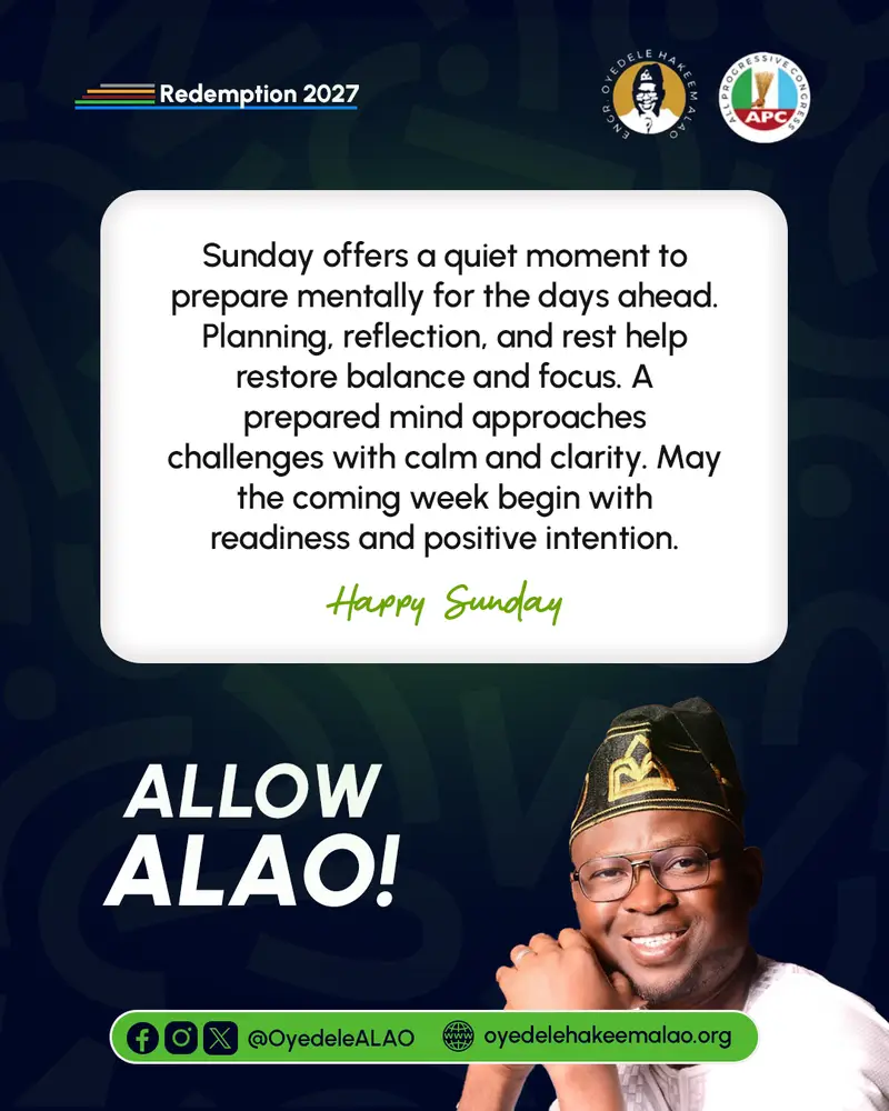 Preparing the Mind for a New Week || Allow Alao