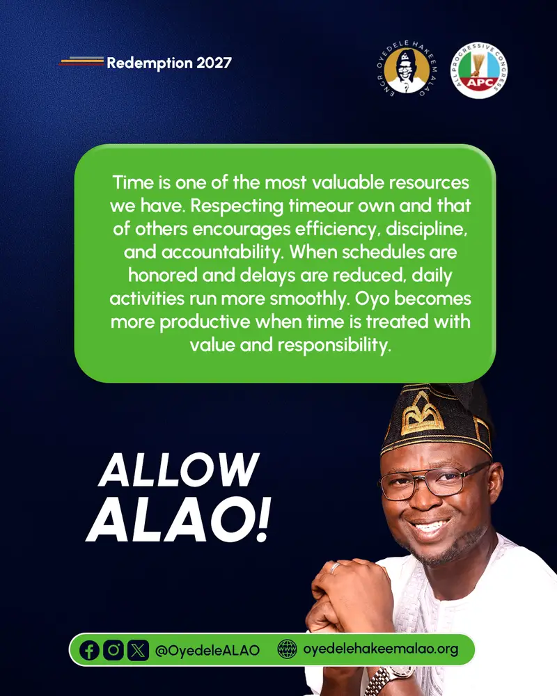 Respect for Time Improves Productivity || Allow Alao
